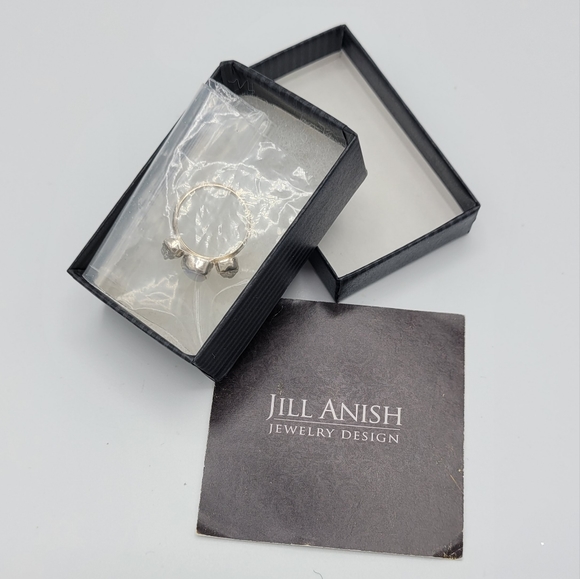Jill Anish Baroque Pearl & Rough Diamond Ring - Picture 2 of 11